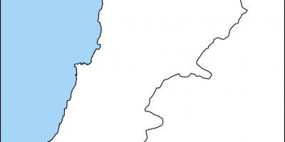 Hutsik mapa Libano
